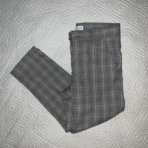 Zara boys skinny plaid pants